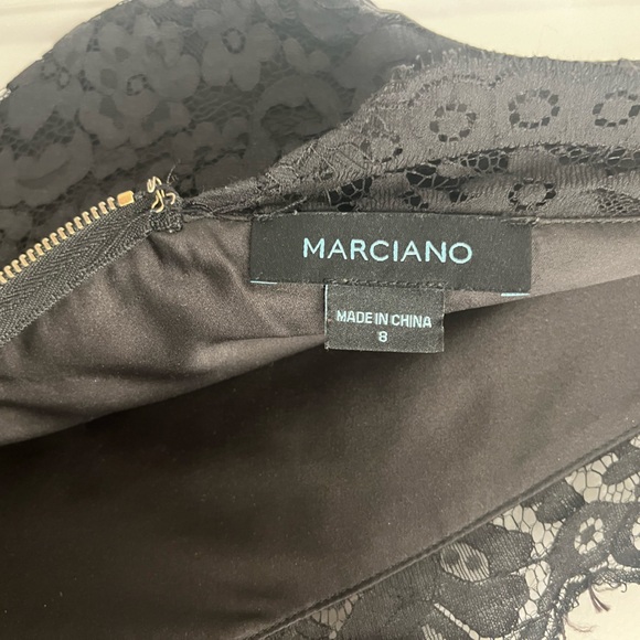 Marciano Black Lace Mini Dress - Picture 5 of 5